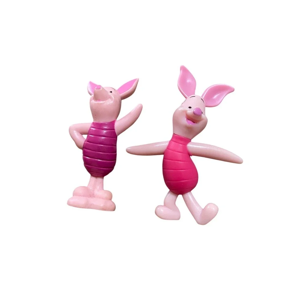 2 Disney Piglet Figure Toy Winnie The Pooh 3